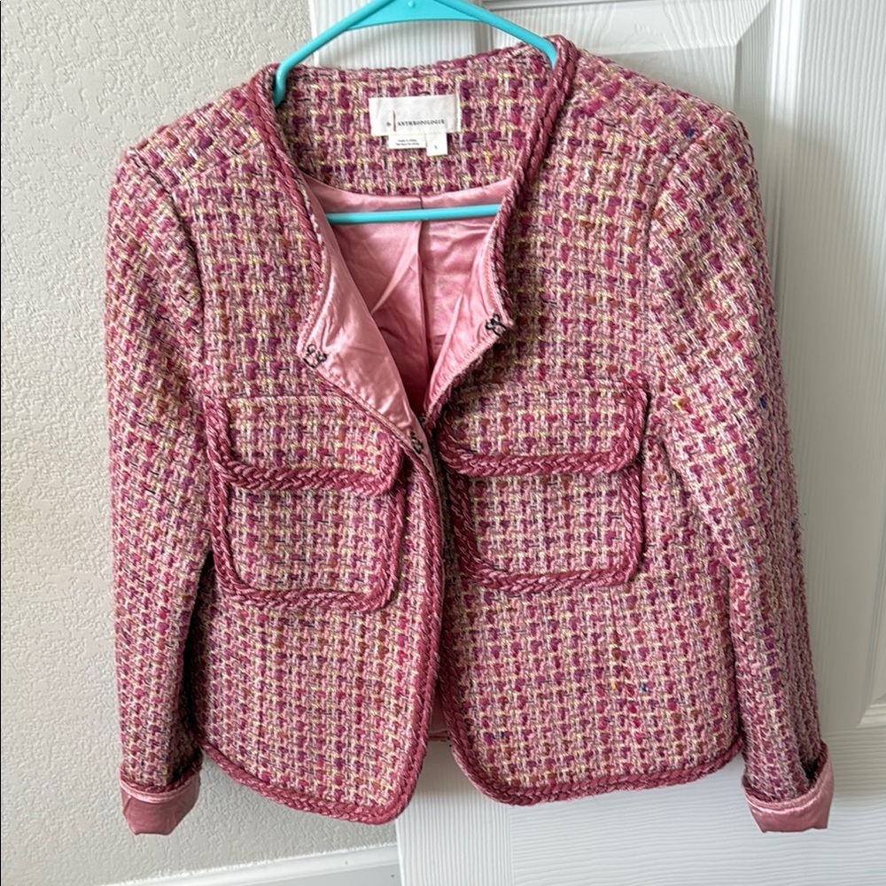 Pink Tweed Jacket